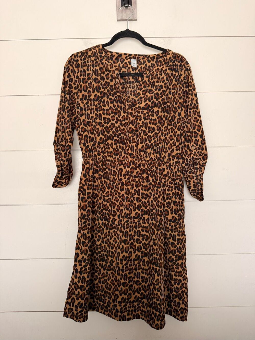 Old Navy Women’s Large Animal Leopard Print Dress